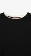 Футболка однотонная женская GENUA G01137-0020 M Черный shop (2000999440779) - изображение 2
