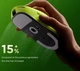 Миша бездротова ігрова MCHOSE A7 v2 Ultra PAW3950, 42000 DPI 2,4G+Bluetooth Green - зображення 4