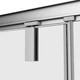 Душове огородження Square Pivot AM.PM Gem 90×90 см, без піддону, хром профіль W90UG-404-9090-MT - зображення 4