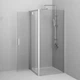 Душове огородження Square Pivot AM.PM Gem 90×90 см, без піддону, хром профіль W90UG-404-9090-MT - зображення 7