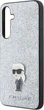 Панель Karl Lagerfeld Fixed Glitter Ikonik Metal Pin для Samsung Galaxy A35 Silver (KLHCSA35GCNPSG) - зображення 6