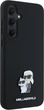 Etui Karl Lagerfeld Silicone Karl&Choupette Metal Pin do Samsung Galaxy A35 Black (KLHCSA35SMHKCNPK) - obraz 4