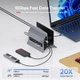 Вертикальная USB-C док-станция PULWTOP BD216A - изображение 7