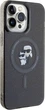 Панель Karl Lagerfeld Karl&Choupette Glitter MagSafe для Apple iPhone 15 Pro Max Black (KLHMP15XHGKCNOK) - зображення 4