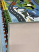 Безворсовый детский ковёр на латексной основе Printy Kids 1.5х2 м. разноцветная карта 5037 - изображение 10