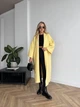 Удлиненный кардиган из мягкой пушистой пряжи One size Желтый (2073) - изображение 2