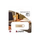 Флеш-накопичувач Kingston USB 3.2 SE9 G3 64GB 220MB/s Metal/Gold (DTSE9G3/64GB) - изображение 2