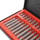 Набір зірок і шестигранників STORM, Cr-V, 40 од. (TORX, HEX, SPLINE) ET-8040 - изображение 5