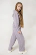 Брюки палаццо для девочки Cant Bows, SmileTime, светло-серые рост 140 (SX39-11-22) - изображение 3