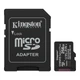 Карта пам'яті microSDXC (UHS-1) Kingston Canvas Select Plus Gen3 256Gb class 10 А1 (R-150MB/s) with adaptor (SDCS3/256GB) - изображение 1