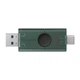 Флешка Kingston DataTraveler Duo G2 256 ГБ USB + Type-C зелено-чорна - изображение 3