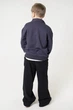 Штани баггі трикотажні Baggy, SmileTime чорні зріст 128 (SX39-10-1) - зображення 2