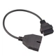 Переходник F&D OBD2 16 pin GM12 12 pin F D 42 см черный 287589 03 AT3 - изображение 1