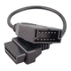 Переходник F&D OBD2 16 pin GM12 12 pin F D 42 см черный 287589 03 AT3 - изображение 2