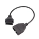 Переходник F&D OBD2 16 pin GM12 12 pin F D 42 см черный 287589 03 AT3 - изображение 4