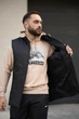 Мужской жилет Clip свободного кроя без капюшона защита от ветра и влаги чёрный/S - изображение 3