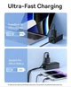 Зарядний пристрій Baseus GaN5 Pro Fast Charger 40W 2 x Type-C Black (CCGP180101) - зображення 12