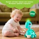 Музична каталка Hola Toys Коритозавр Інтерактивний динозавр світло звук (6110) - изображение 3