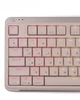 Беспроводная клавиатура KZZI I75 UA\ENG (Red Switch) Pink - изображение 4