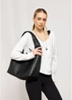 Женская сумка Хобо из экокожи со съемным кошельком SAMBAG Черный (51750341637) - изображение 7