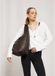 Женская сумка Хобо из экокожи со съемным кошельком SAMBAG Коричневый (51710341637) - изображение 2