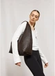 Женская сумка Хобо из экокожи со съемным кошельком SAMBAG Коричневый (51710341637) - изображение 5