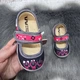 Тапочки детские для девочки Weestep серые с розовым на липучках 24р (15,2 см) 5874 - изображение 6