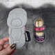 Тапочки детские для девочки Weestep серые с розовым на липучках 26р (16,5 см) 5874 - изображение 7
