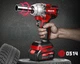 Гайковерт акумуляторний ударний Majster Polska 750 Нм з безщітковим двигуном та 2 акумуляторами 20 В - зображення 6