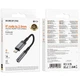 Переходник Borofone BV24 Graceful Lightning to 3.5mm Metal grey - изображение 6
