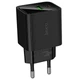 Сетевое зарядное устройство Hoco CS83A Excellent with digital display PD20W+QC3.0 (1USB-A/1C) Black - изображение 6