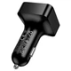 Автомобильное зарядное устройство FM модулятор Borofone BC63 Selecto QC3.0 (2USB-A) Black - изображение 4