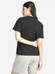 Футболка хлопковая женская Adidas Essentials Small Logo Cotton Sportswear JC5943 XS Черная (4067905784202) - изображение 2