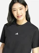 Футболка хлопковая женская Adidas Essentials Small Logo Cotton Sportswear JC5943 XS Черная (4067905784202) - изображение 4