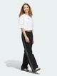 Футболка хлопковая короткая женская Adidas Originals Ess Crop Tee JJ3385 L White (4067902579726) - изображение 3