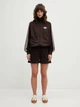 Толстовка на молнии без капюшона женская Adidas Originals Fb Tt Loose KD1331 XL Aurora Coffee (4068818847206) - изображение 9