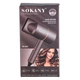 Фен для волос Sokany SK-2202 с концентратором Серый - изображение 8