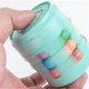 Головоломка антистрес Cans Spinner Cube для дітей з АБС-пластику з режимами гри мультиплеєр та пам'ять вік від 3 років Бірюзовий - зображення 2