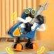 Танцующая игрушка гитара 25.5см с подсветкой на батарейках для детей от 6 лет из пластика - изображение 4