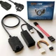 Кабель USB 2.0 - SATA/IDE адаптер питания 12 V для HDD цвет черный - изображение 1
