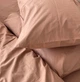 Простынь Евро Lavson Вареный хлопок Washed Cotton 260х230 Латте - изображение 3