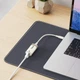 Перехідник HOCO UA41B Crystal Type-C ethernet adapter(100 mbps) apricot - изображение 6