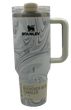 Термос термокружка Stanley Quencher H2.0 Tumbler из нержавеющей стали 1,18 л Gray Marble KT6007810 - изображение 4