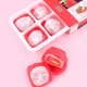 Японські Моті Bamboo House Double Fillings Mochi Strawberry Milk Молочно-Полуничні 180г - зображення 2