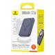 Портативна батарея (Power Bank) Baseus P1008210E513-00 EnerFill FM11, 10000 mAh, Чорний - 666133 - зображення 9