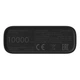 Портативна батарея (Power Bank) Xiaomi Mi 3 Ultra Compact, 10000 mAh, Чорний - 678718 - зображення 3