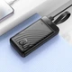 Портативна батарея (Power Bank) Hoco J123B Element, 30000 mAh, Чорний - 437090 - зображення 8