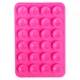 Держатель-присоска Double Side Silicone, Розовый - 584983 - изображение 1