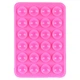 Держатель-присоска Sticker Side Silicone, Розовый - 613640 - изображение 1