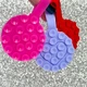 Держатель-присоска Double Side Silicone with a Strap, Белый - 585009 - изображение 4